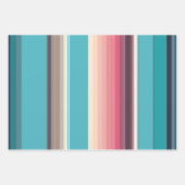 Stripes van de horizon inpakpapier vel (Voorkant 2)