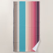 Stripes van de horizon strandlaken (Voorkant)