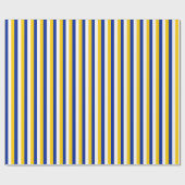 Stripes van geel, blauw en wit papier (Vlak)