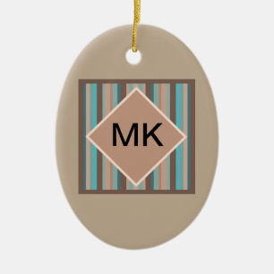 Stripes voor de Stille Oceaan Keramisch Ornament