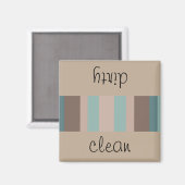 Stripes voor de Stille Oceaan Magneet (Voorkant / Achterkant)