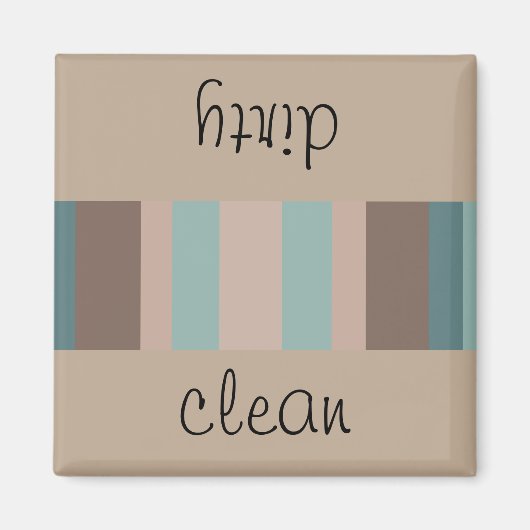 Stripes voor de Stille Oceaan Magneet (Voorkant)