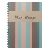 Stripes voor de Stille Oceaan Notitieboek (Voorkant)