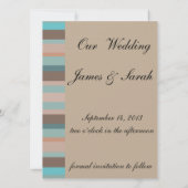 Stripes voor de Stille Oceaan Save The Date (Achterkant)