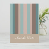 Stripes voor de Stille Oceaan Save The Date (Staand voorkant)