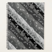 Stripes voor muzieknoten planner (Voorkant)