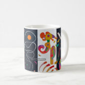 Stripes, Wassily Kandinsky Koffiemok (Voorkant rechts)