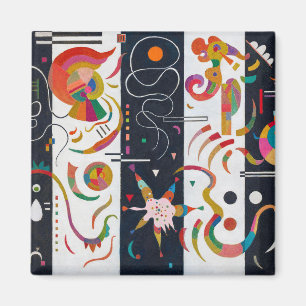 Stripes, Wassily Kandinsky Magneet