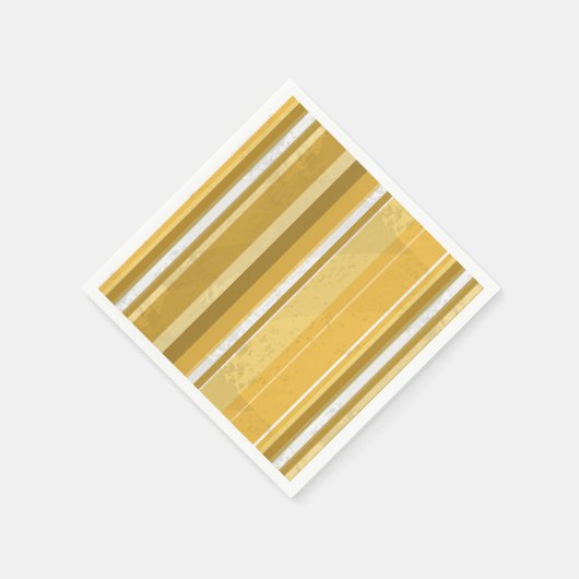 Stripes Yellow Servetten (Hoek)
