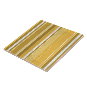 Stripes Yellow Tegeltje
