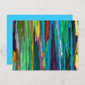 Stripesa ~ Carte postale / Invitations (Devant / Derrière)