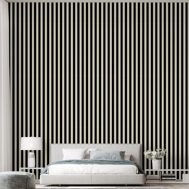Stripespatroon Behang (Slaapkamer)