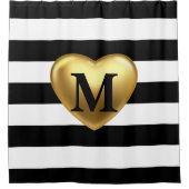 Stripespatroon Douchegordijn (Voorkant)