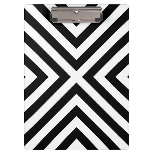 Stripespatroon Klembord (Voorkant)