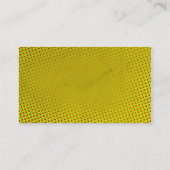  stripgele Halftone Visitekaartje (Achterkant)