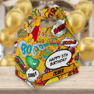 Striphelden Verjaardagsfeest Geschenkdoos Bedankdoosjes