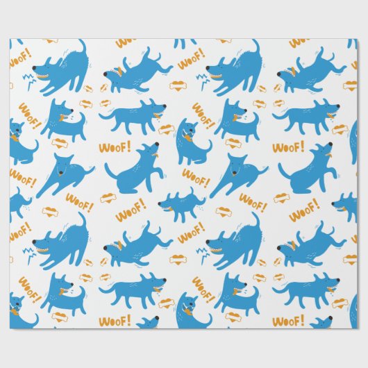 Striphonden Cadeaupapier (Vlak)