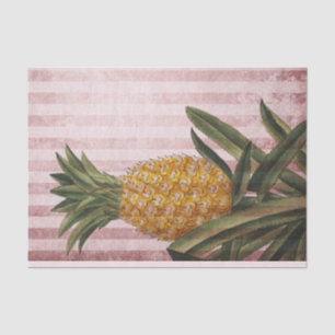 strippes ananas tissuepapier