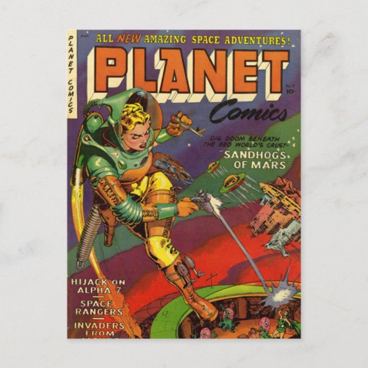  strips - briefkaart (Voorkant)