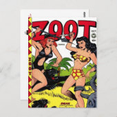  strips - briefkaart (Voorkant / Achterkant)