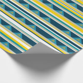 Strips en driehoeken cadeaupapier (Hoek)