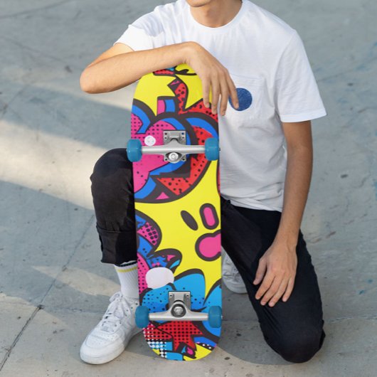 Strips Kleuren Skateboard