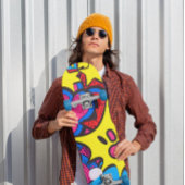 Strips Kleuren Skateboard