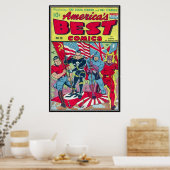  strips - poster (Keuken)