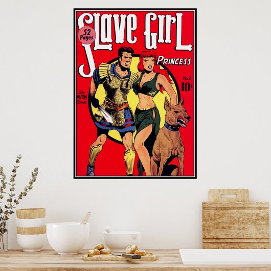  strips - poster (Keuken)