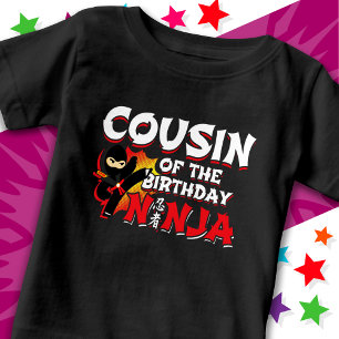 Stripsheld Cousin Van Verjaardags Ninja