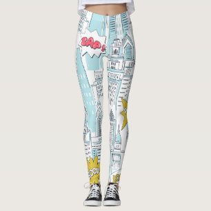 Stripstad: patroon leggings