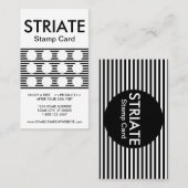 stripstempel visitekaartje (Voorkant / Achterkant)