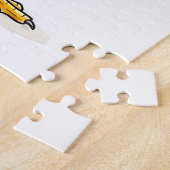 Striptekenaar Zeilende Vogel Bemanning Legpuzzel (Zijkant)