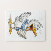 Striptekenaar Zeilende Vogel Bemanning Legpuzzel (Horizontaal)