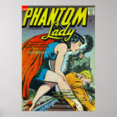 stripverhalen Fantasy Phantom Lady Poster (Voorkant)