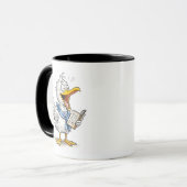 Stripvogel Zeilbemanning Mok (Voorkant links)
