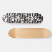 Stripy Graffiti Skateboard (Horizontaal)
