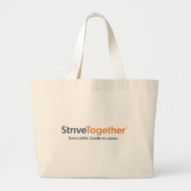 StriveTogether Boodschappentas - Volledig logo