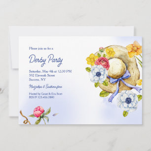 Stro Pet Derby Party Invitations Kaart
