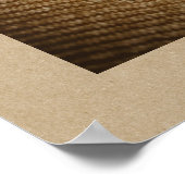 Stro Pet en Daisies Fotografie Poster (Hoek)