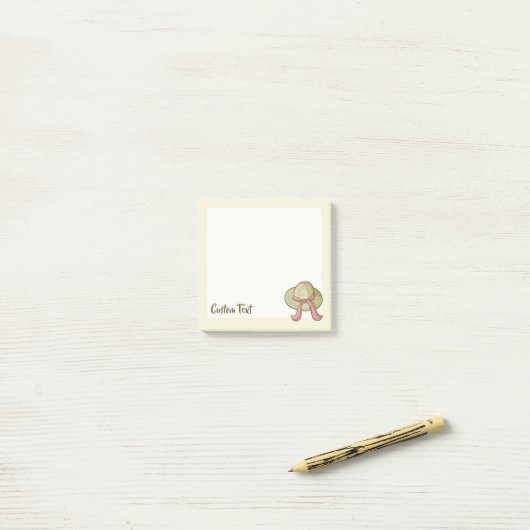 Stro Pet Geel Post-it® Notes (Op bureau)