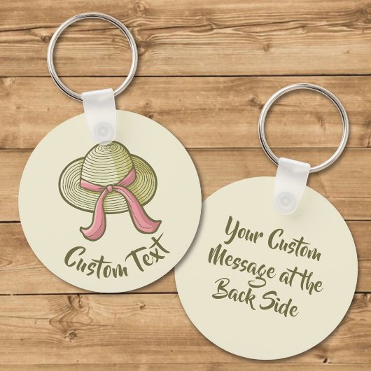 Stro Pet Geel Sleutelhanger