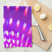 Strobe Design lumière Serviette de cuisine (Quart Plié)