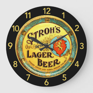 Strohs grotere bier grote klok