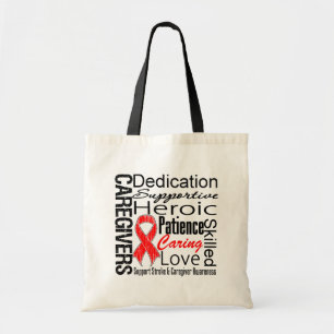 Stroke Caregivers Collage Tote Bag
