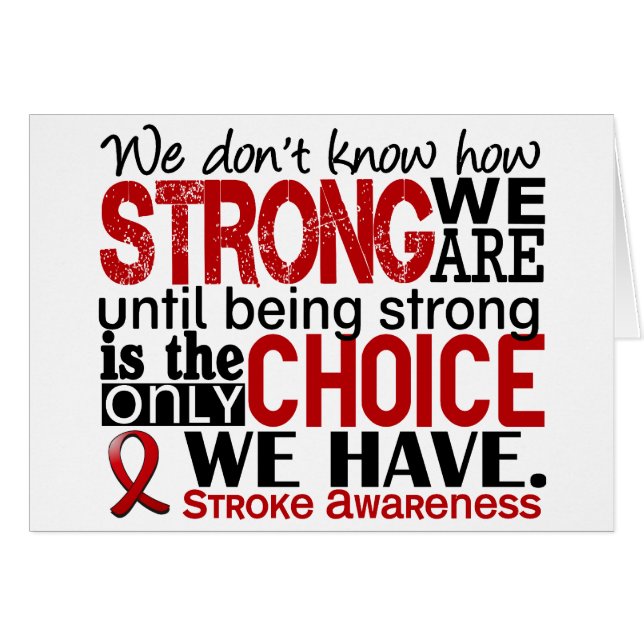 Stroke hoe sterk we zijn (Voorkant Horizontaal)