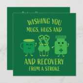 Stroke Recovery Profiteer snel van cadeautjes (Voorkant / Achterkant)