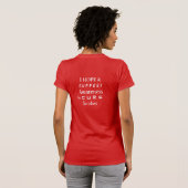 Stroke Red Awareness Ribbon Angel Custom Shirt (Achterkant volledig)