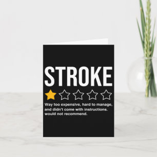 Stroke Survivor Heart Disease Warrior Fighter Kaar Kaart