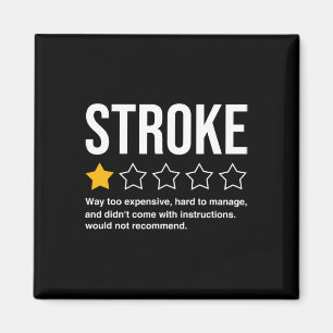 Stroke Survivor Heart Disease Warrior Fighter Kaar Magneet